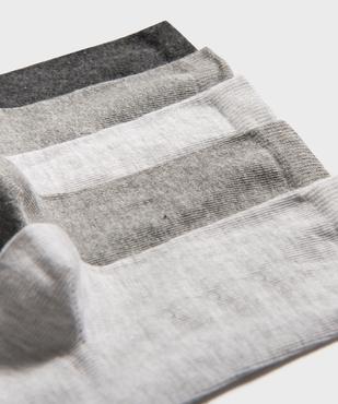 Chaussettes hautes coloris uni garçon (lot de 5)  vue2 - GEMO 4G GARCON - GEMO