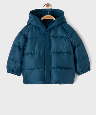 Doudoune à capuche avec doublure polaire bébé garçon vue2 - GEMO(BEBE DEBT) - GEMO