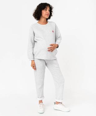 Pantalon de jogging femme spécial maternité vue5 - GEMO (MATER) - GEMO