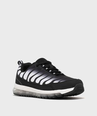 Baskets basses à semelle translucide homme - 5 MILES vue3 - 5 MILES - GEMO