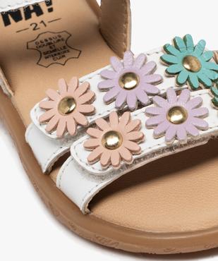 Sandales en cuir à brides ajustables bébé fille - NA! vue6 - NA! GEMO FOR GOOD - GEMO