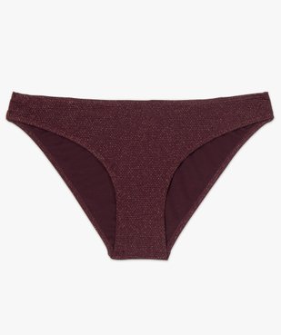Bas de maillot de bain femme pailleté vue4 - GEMO (PLAGE) - GEMO