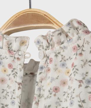 Blouse col volanté bébé fille vue3 - GEMO(BEBE DEBT) - GEMO