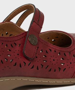 Ballerines confort ajourées à brides femme vue6 - G'FLEX - GEMO