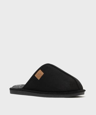 Chaussons mules fourrés homme - Roadsign vue2 - ROADSIGN D - GEMO