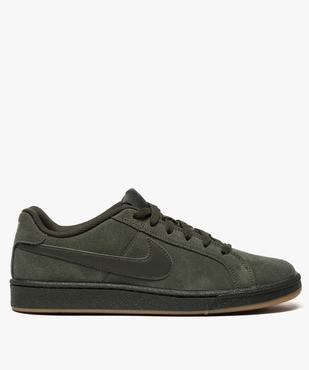 Tennis homme en cuir suédé à tige basse - Nike Court Royale Suede vue1 - NIKE - GEMO