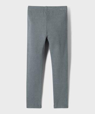 Legging long en maille chaude fille vue3 - GEMO (ENFANT) - GEMO