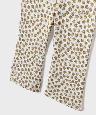 Ensemble 2 pièces sweat + legging flare bébé fille vue3 - GEMO 4G BEBE - GEMO