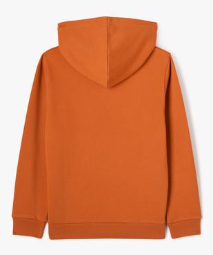 Sweat à capuche avec inscription garçon vue3 - GEMO (JUNIOR) - GEMO