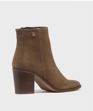 Boots en cuir à talon femme - LuluCastagnette vue4 - LULUCASTAGNETTE - GEMO
