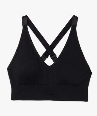 Brassière de sport femme avec bretelles croisées dans le dos vue4 - GEMO(HOMWR FEM) - GEMO