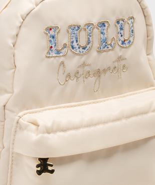 Sac à dos en toile fille - LuluCastagnette vue3 - LULU CASTAGNETT - GEMO