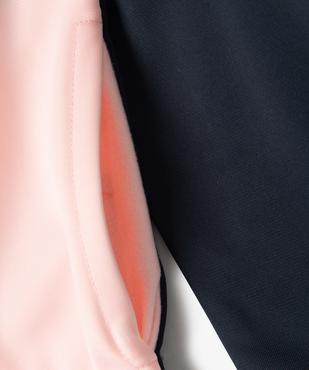 Ensemble 2 pièces jogging + veste zippée fille vue5 - GEMO (ENFANT) - GEMO
