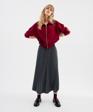 Jupe midi plissée femme vue4 - GEMO(FEMME PAP) - GEMO
