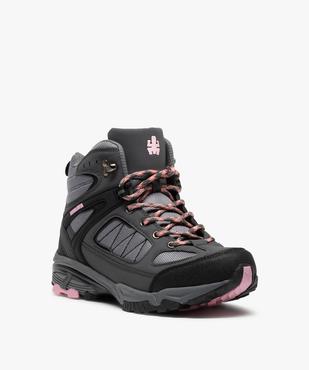 Chaussures de randonnée femme à lacets – Koh-Lanta vue2 - KOH-LANTA - GEMO