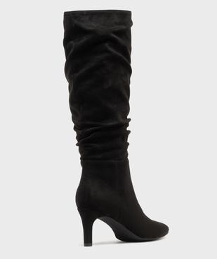 Bottes à talon plissées femme - Valentina Baldano vue5 - VALENTINA BALDA - GEMO