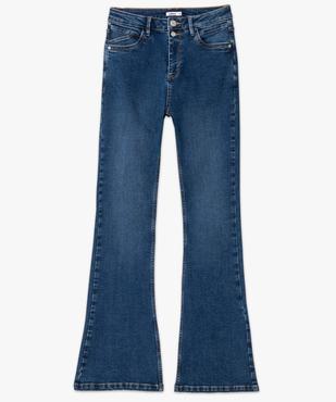 Jean femme coupe bootcut taille haute vue4 - GEMO 4G FEMME - GEMO