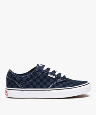 Baskets garçon en toile à motif damier - Vans vue1 - VANS - GEMO