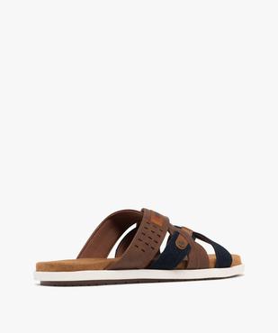 Mules à brides croisées et semelle sport homme - Redskins vue5 - REDSKINS - GEMO