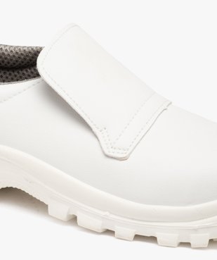 Chaussures de sécurité homme unies à enfiler avec col élastique vue6 - SANS MARQUE - GEMO