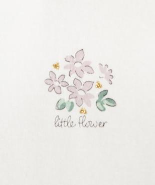 Body manches longues à motifs fleuris bébé fille (lot de 3) vue2 - GEMO 4G BEBE - GEMO