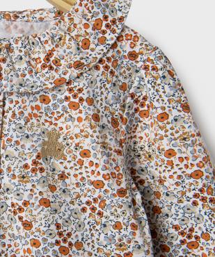 Robe à motifs fleuris bébé fille - LuluCastagnette vue2 - LULUCASTAGNETTE - GEMO