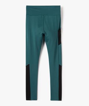 Legging de sport fille avec détails résille vue3 - GEMO (JUNIOR) - GEMO
