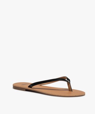 Tongs femme à petit talon plat et lanières fines - Valentina Baldano vue2 - VALENTINA BALDA - GEMO