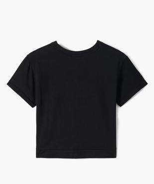 Tee-shirt fille à manches courtes avec motif rock - ACDC vue3 - ACDC - GEMO