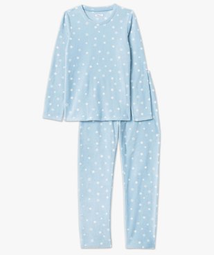 Pyjama imprimé en maille polaire femme vue4 - 1E PRIX BY GEMO - GEMO