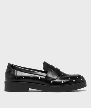 Mocassins avec clous métalliques sur semelle plateforme femme - Follow Me vue1 - FOLLOW ME - GEMO