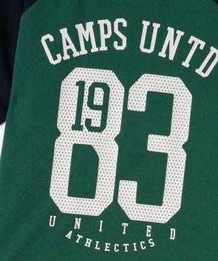 Tee-shirt de sport à manches courtes garçon - Camps United vue3 - CAMPS - GEMO