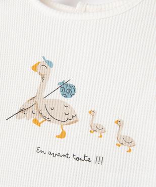 Ensemble 2 pièces bébé - Tee-shirt et legging vue3 - GEMO(BB COUCHE) - GEMO