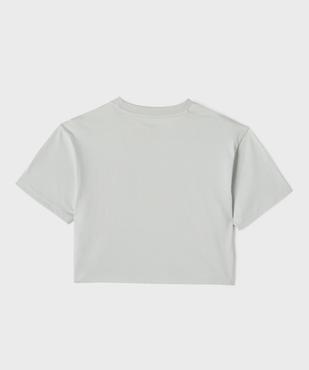 Tee-shirt court avec logo poitrine fille - Puma vue3 - PUMA - GEMO
