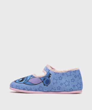 Chaussons babies en velours imprimé fille - Stitch vue3 - LILO & STITCH - GEMO
