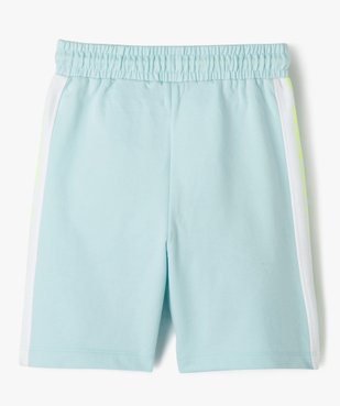 Bermuda en molleton bouclette à taille élastique garçon vue3 - GEMO (ENFANT) - GEMO