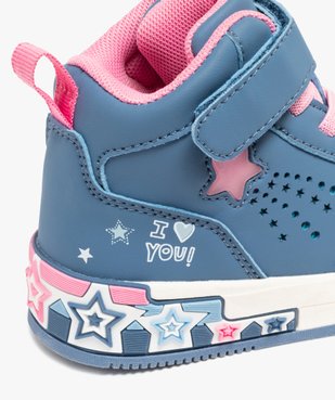 Baskets fille mid-cut étoile lumineuse et à semelle fantaisie  vue7 - LOVELY WINGS - GEMO