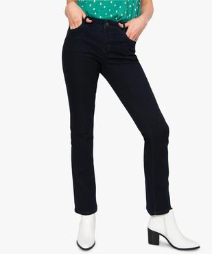 Jean femme bootcut en coton stretch vue1 - GEMO (JEAN) - GEMO