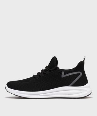 Baskets basses en mesh sans coutures homme vue3 - 5 MILES - GEMO