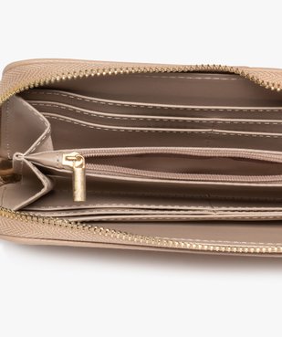 Portefeuille compagnon zippé ajouré femme vue6 - GEMO (ACCESS) - GEMO