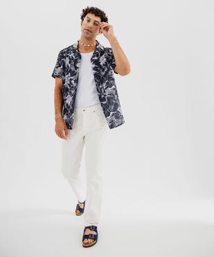 Chemise imprimée à manches courtes homme vue5 - GEMO (HOMME) - GEMO