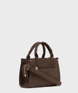 Sac à main avec bandoulière amovible femme - Torrente vue5 - TORRENTE - GEMO
