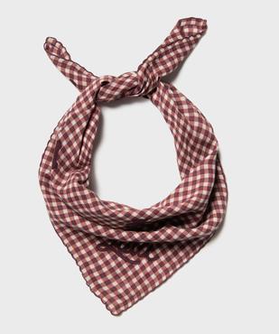 Foulard à carreaux fille - LuluCastagnette vue1 - LULU CASTAGNETT - GEMO