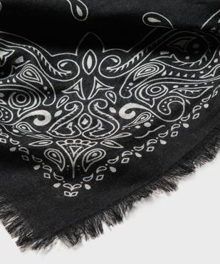 Foulard à motif cachemire avec franges femme vue2 - GEMO (ACCESS) - GEMO