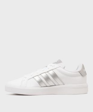 Baskets Grand Court 3.0 femme - Adidas vue3 - ADIDAS - GEMO