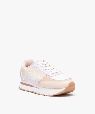 Baskets fille retro running plateforme – Camps United vue2 - CAMPS UNITED - GEMO