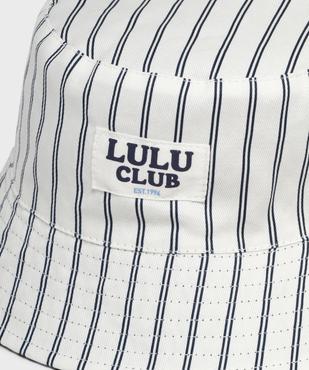 Chapeau bob réversible bébé garçon - LuluCastagnette vue3 - LULU CASTAGNETT - GEMO