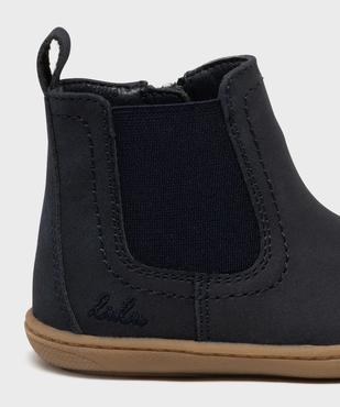Boots Chelsea zippées bébé garçon - LuluCastagnette vue6 - LULUCASTAGNETTE - GEMO