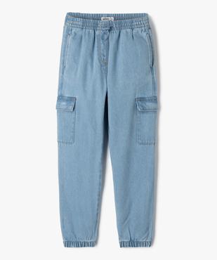 Jean cargo parachute fille vue1 - GEMO (ENFANT) - GEMO