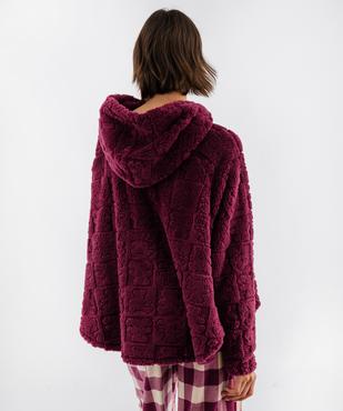 Veste d'intérieur polaire femme - LuluCastagnette vue3 - LULUCASTAGNETTE - GEMO